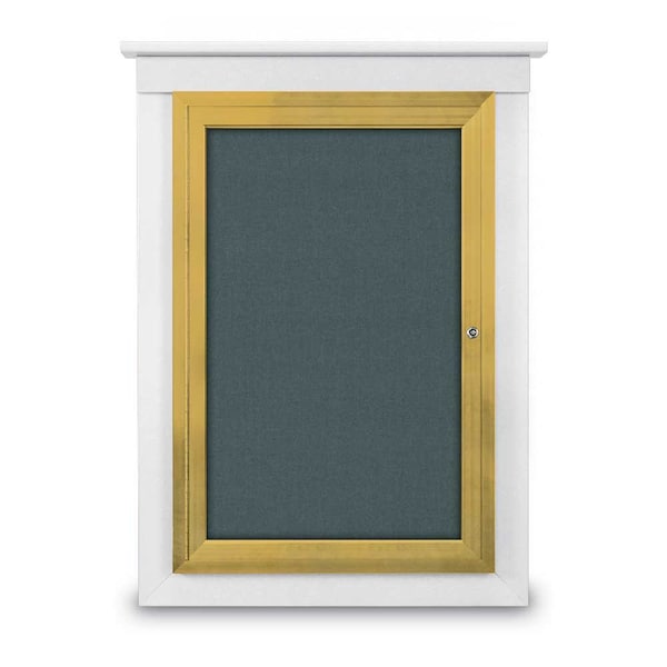 Letterboard, Hdr, 48x36, Satin/Blue